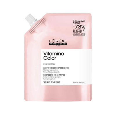 Loreal Professionnel Vitamino Color Protecting Shampoo: Professional Color Safe Shampoo for Color Treated Hair, 500 ml R