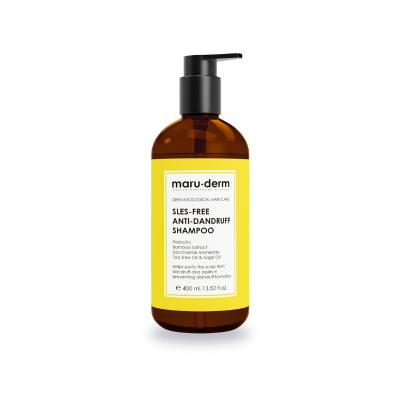 Maruderm Sulfate-Free Anti-Dandruff Shampoo for Normal/Oily Hair - Vegan, Gentle, 13.53 fl oz