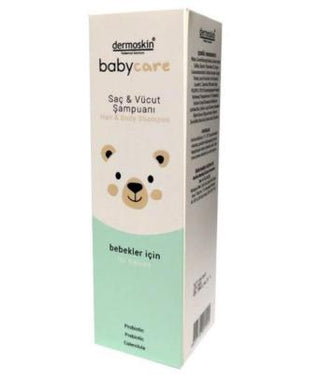 Dermoskin BabyCare Gentle Baby Shampoo & Body Wash - 7.78 fl oz, Moisturizing, Probiotic, Natural Baby Hygiene Dermoskin BabyCare Shampoo - Gentle, Moisturizing Baby Care baby shampoo, gentle baby care, natural baby hygiene, moisturizing baby shampoo, probiotic baby care, baby body wash, sensitive skin baby products, natural ingredients baby care, baby bath time routine