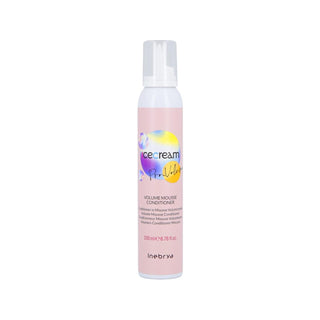 Inebrya Ice Cream Pro-Volume Mousse Conditioner for Fine Hair - 200ml Volume Enhancing Hair Care Product Inebrya Pro-Volume Mousse Conditioner for Fine Hair hair volume mousse, fine hair conditioner, hair care products, volume enhancing hair products, mousse conditioner for fine hair, hair care routine, volumizing hair products, fine hair care, hair styling products, nourishing hair products