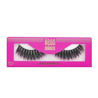 Rival Loves Me Neon Palooza False Eyelashes 02 Pink - Reusable, Trendy Cosmetic Eyelashes for Aesthetic Enhancement Rival Loves Me Neon Palooza Pink False Eyelashes - Trendy & Reusable False Eyelashes, Rival Loves Me, Neon Palooza, Pink False Eyelashes, Cosmetic Eyelashes, Reusable Eyelashes, Beauty Accessories, Makeup Enhancements, Trendy Beauty Products, Fashionable Eyelashes, Beauty Enthusiast Gifts