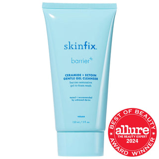 barrier+ Ceramide + Ectoin Hydrating Gentle Gel Cleanser - pH-Balanced, Vegan, Cruelty-Free Skincare Gentle Gel Cleanser - pH-Balanced, Vegan & Cruelty-Free gentle gel cleanser, vegan skincare, cruelty-free cleanser, sustainable skincare packaging, pH-balanced cleanser, ceramide skincare, ectoin skincare, hydrating cleanser, skincare for normal skin, skincare for dry skin, skincare for combination skin, skincare for oily skin, vegan cleanser, eco-friendly skincare, recyclable packaging, clean skincare, face