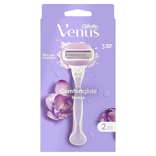 gillette venus comfortglide breeze razor, women's shaving razor with gel bars, replacement blade for gillette venus razor Gillette Venus ComfortGlide Breeze Razor - With 1 Replacement Blade Gillette Venus ComfortGlide Breeze Razor - Women's Shaving gillette, venus, women's-razor, shaving, comfortglide, grooming, personal-care, smooth-shave, freesia-scented, ai-generated
