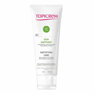 Topicrem AC Mattifying Face Cream: Oil-Free Moisturizer for Sensitive & Oily Skin | Pore Minimizing, 10-Hour Shine Control, Non-Comedogenic Topicrem AC Mattifying Cream: Oily Skin & Pore Minimizer mattifying cream, oily skin moisturizer, pore minimizing cream, sensitive skin face cream, non-comedogenic moisturizer, oil free face cream, Topicrem AC, mattifying skincare, sebum control cream, shine control moisturizer, face cream, moisturizer, oily skin, combination skin, sensitive skin, non-comedogenic, oil-f