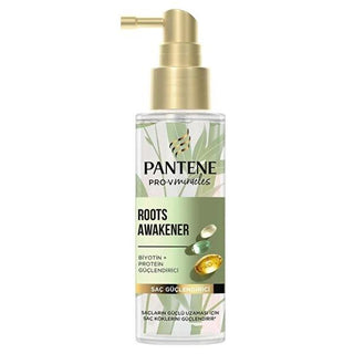 Pantene Pro-V Miracles Root Awakener Hair Spray - Strengthens Hair Roots, Promotes Healthy Hair Growth Pantene Pro-V Miracles Root Awakener - Strengthens & Nourishes Hair Root Awakener Hair Spray, Hair strengthening spray, Pantene Pro-V Miracles, Hair care for healthy growth, Hair repair and protection, Hair growth products, Hair strengthening products, Biotin hair care, Pro-Vitamin B5 hair benefits, Protein Strengthener hair treatment, Daily hair care, Pre-styling hair products, Hair protection from damage