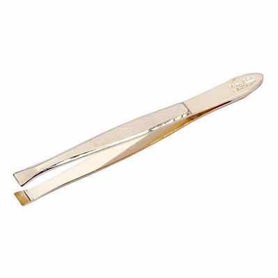 Solingen Precision Tweezers: Effortlessly Remove Short Hairs - Professional Straight Tip Tweezers for Eyebrow Shaping an