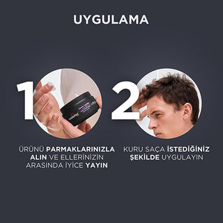 Wella Wellaflex Men's Dynamic Texture Matte Hair Paste - Ultra Strong Hold, Vegan Hair Wax for Long-Lasting Texturized Styles Wella Men's Matte Hair Paste: Strong Hold, Vegan - Texturized Style men's hair paste, matte hair wax, strong hold hair styling, vegan hair wax, texturizing hair paste, long lasting hair hold, non-sticky hair wax, men's hair styling products, hair paste, hair wax, matte finish, strong hold, vegan, caffeine, men's grooming, hair styling, texturized hair, natural look, long-lasting styl
