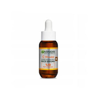 Garnier Vitamin C Serum - Anti-aging Night Serum for Brightening & Hydration, Vegan Skincare, 1.01 fl oz Garnier Vitamin C Serum - Brightening & Hydrating Night Serum Garnier Vitamin C Serum, Anti-aging Night Serum, Vegan skincare, Hyaluronic Acid face serum, Brightening serum for all skin types, Nighttime skincare, Anti-aging skincare, Cruelty-free cosmetics, Skincare for sensitive skin, Vitamin C benefits, Skin hydration, Ethical skincare products