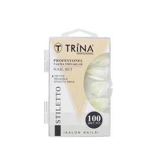 Trina False Nails Stiletto Style 100 Pieces - High-Quality Cosmetic Nail Enhancements Trina Stiletto False Nails - 100 Pieces False Nails, Trina False Nails, Stiletto False Nails, Cosmetic Nail Enhancements, Nail Beauty Products, Nail Care, Beauty Enhancements, Fashion Nail Trends, Nail Art, Beauty Products