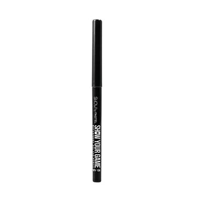 Show By Pastel Waterproof Gel Eyeliner 406: Long-Lasting, Smudge-Proof Definition for Sensitive Eyes - Automatic Kajal P