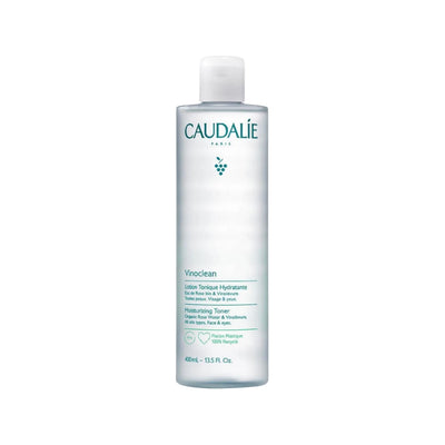 Caudalie Vinoclean Moisturizing Toner 400ml - Hydrating Skincare for All Skin Types