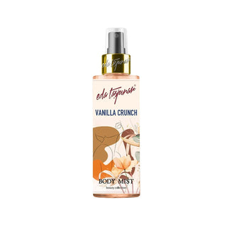 Eda Taşpınar Vanilla Crunch Body Mist 200ml - Fragrant, Refreshing, and Generous 6.76 fl oz Spray for Personal Grooming Eda Taşpınar Vanilla Crunch Body Mist 200ml - Refreshing Fragrance Body Mist, Eda Taşpınar, Vanilla Crunch, 200ml, Fragrant Body Products, Personal Grooming, Refreshing Fragrance, Daily Grooming, Post-Shower Refreshment, Pre-Date Fragrance, Special Occasion Fragrance, Body Spray, Fragrance, Perfume, Scented Products, Grooming Essentials
