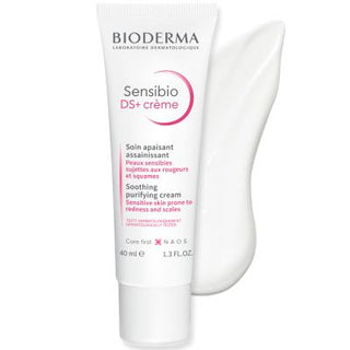 Bioderma Sensibio DS+ Cream: Soothing Facial Cream for Sensitive & Irritated Skin - Redness Relief, Hypoallergenic, Fragrance-Free - 1.35 fl oz Bioderma Sensibio DS+ Cream - Sensitive Skin Relief Bioderma Sensibio DS+ Cream, Sensitive skin cream, Anti-irritation cream, Redness relief cream, Hypoallergenic face cream, Fragrance-free moisturizer, Cream for irritated skin, Facial cream for sensitive skin, Skincare for sensitive skin, Soothing face cream, Sensitive skin, Irritated skin, Redness, Facial cream, M