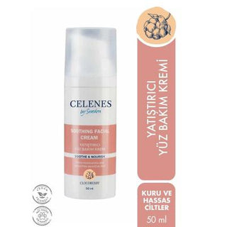 celenes cloudberry soothing face cream 50ml, soothing facial cream for dry and sensitive skin, vegan facial cream with cloudberry extract Celenes Cloudberry Soothing Face Care Cream - 50ml Celenes Cloudberry Cream - Soothing Moisture | 50ml celenes, cloudberry, soothing-cream, dry-skin, sensitive-skin, face-care, hydrating-cream, vegan, skin-moisturizer, ai-generated
