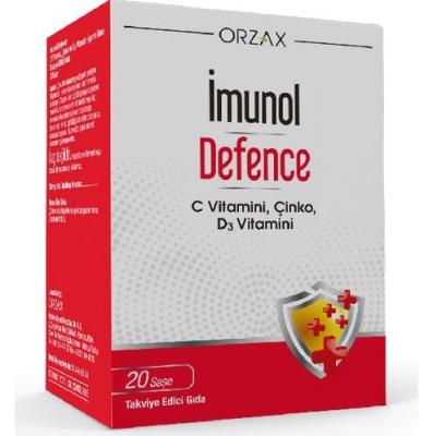 Orzax Ocean _munol Defence Dietary Supplement for Adults and Children - Immune Support with Vitamin C, Zinc, and D3