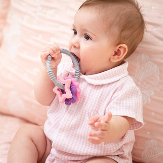 Babyjem Silicone Teether Toy Ring - Safe, BPA-Free, Dishwasher Safe Baby Teething Relief for Infants 3 Months+ Babyjem Silicone Teether Toy - Safe Teething Relief baby teether toy, silicone teether, teething relief for infants, BPA free baby products, dishwasher safe teether toys, non-toxic baby teething toys, babyjem, silicone baby toys, baby teething products, safe baby toys