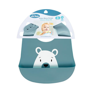 Sevi Bebe Silicone Baby Bib - Waterproof, Adjustable, and BPA-Free for Babies Over 5 Months Sevi Bebe Silicone Baby Bib - Waterproof & BPA-Free Baby Bib, Silicone Baby Bib, Waterproof Baby Bib, BPA-free Baby Bib, Adjustable Baby Bib, Baby Essentials, Mealtime Accessories, Baby Care Products, Silicone Baby Products, Easy-to-Clean Baby Bib, Dishwasher Safe Baby Bib, Baby Gift Ideas, Newborn Essentials, Baby Feeding Accessories