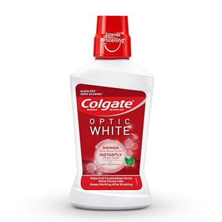 Colgate Optic White Mouthwash - Alcohol-Free, Whiter Teeth, 8.45 fl oz Colgate Optic White Mouthwash - Whiter Teeth, Alcohol-Free Colgate Optic White mouthwash, alcohol-free mouthwash, whitening mouthwash, oral care products, 8.45 fl oz mouthwash, whiter teeth, oral hygiene, mouthwash, Colgate, oral care, whitening oral care