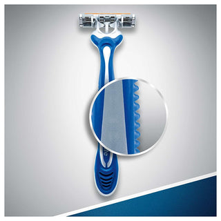 Gillette Blue3 Disposable Razor for Men - Smooth Shave, Comfortgel Technology, 3 Chrome-Coated Blades Gillette Blue3 Disposable Razor - Smooth Shave & Comfort Disposable Razor, Gillette Blue3, Shaving Razor, Men's Grooming, Affordable Shaving Solution, Smooth Shave, Comfortgel Technology, Chrome-Coated Blades, Non-Slip Handle, Easy-to-Rinse, Daily Grooming, Travel Razor, Backup Razor, Men's Shaving, Shaving Essentials
