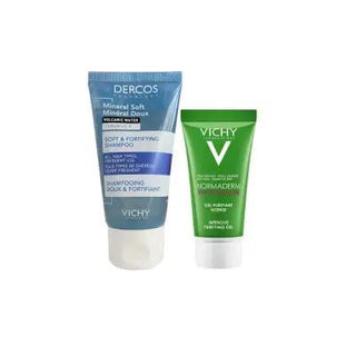 Vichy Dercos Skincare Set - Vichy Dercos Shampoo & Normaderm Cleansing Gel Bundle Vichy Dercos Skincare Set - Shampoo & Cleansing Gel Bundle Vichy Dercos Shampoo, Normaderm Cleansing Gel, Skincare Set, Promotional Beauty Set, Hair and Skin Care Bundle, Skincare Routine, Beauty Products, Vichy Dercos, Normaderm, Hair Care, Skin Care, Beauty Bundle, Gift Ideas, Skincare Essentials
