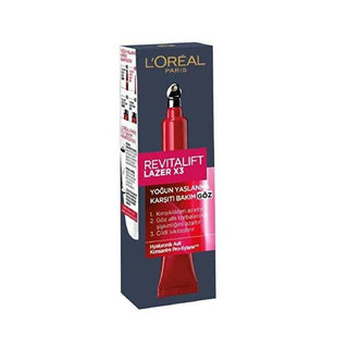 L'Oréal Paris Revitalift Lazer X3 Eye Cream - Anti-Aging, Dark Circle Treatment, 0.51 fl oz L'Oréal Paris Eye Cream - Anti-Aging & Dark Circle Treatment Eye Cream, Anti-aging Eye Cream, Revitalift Eye Cream, L'Oréal Paris Eye Cream, Dark Circle Treatment, Fine Line Reduction, Puffiness Reduction, Hyaluronic Acid, Pro-xylane, Cooling Eye Cream, Anti-aging Skincare, Skincare Routine, Eye Care, Dark Circle Solution, Anti-aging Solution, Skincare Essentials, Beauty Products, Cosmetic Creams