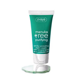 Ziaja Manuka Leaf Extract Night Cream for Acne-Prone Skin - Moisturizing, Exfoliating, and Soothing - 1.69 fl oz Ziaja Manuka Night Cream for Acne-Prone Skin - Moisturizing & Soothing Acne-Prone Skin Night Cream, Manuka Leaf Extract Skincare, Mandelic Acid for Gentle Exfoliation, Zinc Gluconate for Acne Control, Moisturizing Night Cream for Oily Skin, Skincare for Oily Skin, Night Cream, Acne Treatment, Natural Skincare, Skincare Routine, Evening Skincare, Hydrating Night Cream, Anti-Acne Products, Skin Ren