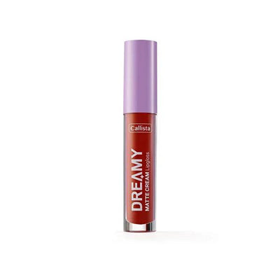 Callista Dreamy Matte Cream Lip Gloss - Long Lasting, Nourishing, and Natural Semi-Matte Finish