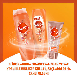 elidor superblend hair mask packaging, application of elidor hair mask, elidor hair mask texture, before and after elidor hair mask use Elidor Superblend Hair Repair Mask - Instant Repair with C Vitamin & Keratin for Damaged Hair | 160 ml Elidor Superblend Repair Hair Mask - C Vitamin & Keratin elidor, hair-mask, damaged-hair, instant-repair, c-vitamin, keratin, hair-care, beauty-enthusiasts, luxurious-hair-care, ai-generated