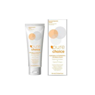 pure choice brightening skin care cream 75 ml - front view, pure choice brightening skin care cream 75 ml - texture, pure choice brightening skin care cream 75 ml - application Pure Choice Brightening Skin Care Cream - 75 ml | Illuminate & Revitalize Brightening Skin Care Cream | Pure Choice 2.5 fl oz pure-choice, skin-care, brightening-cream, vitamin-c, herbal, daily-use, moisturizer, skincare-treatment, face-cream, ai-generated