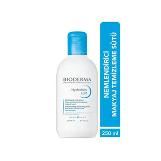 Bioderma Hydrabio Milky Cleanser - Gentle, No-Rinse Makeup Remover for Dry Sk...