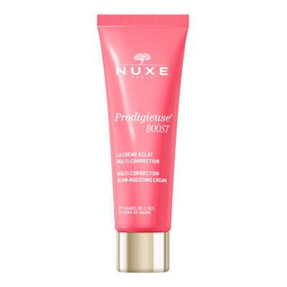 Nuxe Creme Prodigieuse Boost Multi-Correction Silky Cream - Natural Anti-Aging Hydrating Cream for Normal to Dry Skin Nuxe Creme Prodigieuse Boost - Natural Anti-Aging Cream Nuxe Creme Prodigieuse Boost, Multi-correction cream, Natural skincare, Anti-aging cream, Hydrating cream, Normal to dry skin, Jasmine flower antioxidant complex, Hyaluronic acid, Macadamia nut oil, Silky texture, Natural ingredients, Skincare routine, Anti-aging solution, Dry skin care, Sensitive skin friendly