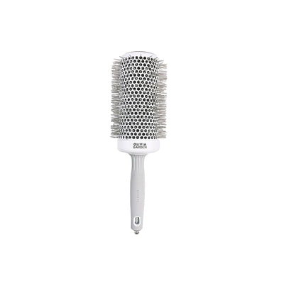 Olivia Garden Expert Blowout Speed Wavy Bristles Hair Brush - Professional Blowout Brush for Effortless Detangling & Sty