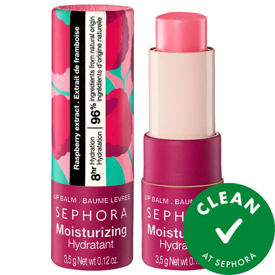 Sephora Collection Moisturizing Lip Balm - Vegan, Natural Ingredients, 8-Hour Hydration