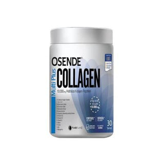 osende multi plus collagen powder front view, osende collagen powder tropical mango flavor, osende collage powder nutritional information Osende Multi Plus Collagen Powder - Tropical Mango Flavor | 30 Servings Osende Multi Plus Collagen Powder - 30 Servings collagen-powder, osende, health-supplements, fitness-enthusiasts, joint-health, skin-nails-hair, vitamin-supplements, tropical-flavor, adults-health, ai-generated
