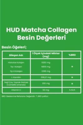 hud matcha collagen powder package, hud matcha collagen scoop with green tea leaves Hud Matcha Collagen - Healthy Supplement Powder | 300g Hud Matcha Collagen Powder - Healthy Supplement | 300g hud, matcha-collagen, collagen-powder, green-tea, vitamin-c, health-supplement, l-carnitine, beauty-from-within, wellness, ai-generated
