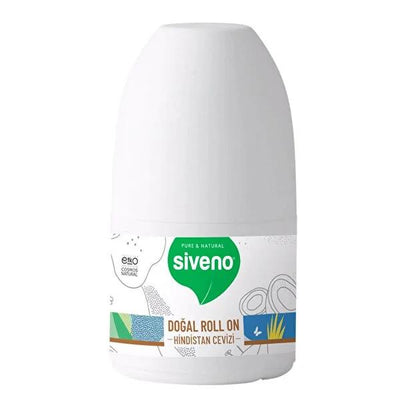 Siveno Natural Coconut Deodorant Roll-On for Women - Aluminum-Free, Vegan, Cruelty-Free, Sensitive Skin Protection & Odo