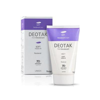 Deotak Sensitive Skin Deodorant Cream - Long Lasting Odor Protection, Gentle Formula Deotak Sensitive Skin Deodorant Cream - Gentle & Long Lasting sensitive skin deodorant, cream deodorant, long-lasting deodorant, gentle deodorant formula, odor protection, deodorant for sensitive skin, gentle deodorant, long-lasting odor protection, cream deodorant for sensitive skin, Allantoin, Pantenol, D-Panthenol