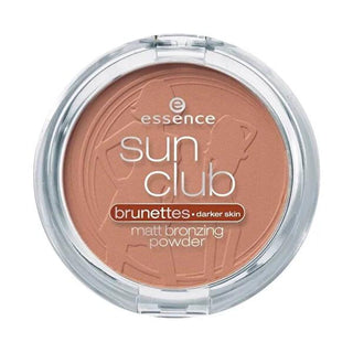 Essence Sun Club Bronzing Powder 02 - Matte Finish, Natural Sun-Kissed Glow Makeup Essence Sun Club Bronzing Powder 02 - Natural Matte Finish bronze powder, matte bronzing powder, essence sun club, natural bronzing, makeup for sun-kissed look, sunless tanning, matte finish makeup, natural glow, cosmetic powder, beauty products, makeup essentials, sun club range, essence cosmetics, bronzing products