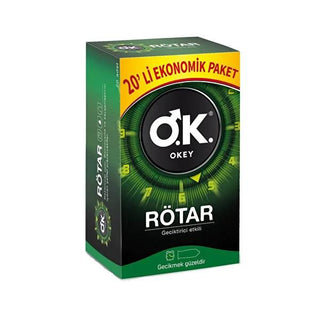 Okey Rötar Delay Condoms, 20-Count: Long Lasting Latex Condoms for Enhanced Intimacy and Protection Okey Delay Condoms: Long Lasting, Enhanced Intimacy & Reliable Protection condoms, latex condoms, contraceptives, sexual health, safe sex, delay condoms, long lasting condoms, condoms 20 pack, sexual satisfaction, enhanced pleasure, contraception, STI protection, sexually active adults, reliable contraception, sexual health safety, durable condoms, lubricated condoms, prolonged intercourse, intimate moments, 