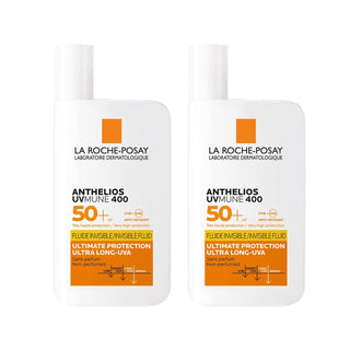 La Roche Posay Anthelios UVmune 400 SPF50+ Sunscreen Cream for Sensitive Skin - 2 x 50ml La Roche Posay Anthelios UVmune 400 SPF50+ Sunscreen Cream sunscreen cream, high SPF sunscreen, La Roche Posay Anthelios, UVmune 400, sensitive skin sunscreen, sun protection, dermatologically tested, SPF50+, outdoor activities, skin care, facial care, sunblock, UV protection