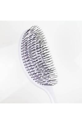 nascita pro wet dry oval hair brush white Nascita Pro Wet Dry Oval Hair Brush - 03 White Nascita Pro Wet Dry Oval Hair Brush - White nascita, hair-brush, wet-dry-brush, oval-hair-brush, long-hair-care, detangling-brush, hair-tools, styling-tools, ai-generated, beauty-accessories