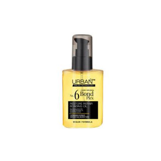 urban care bond plex hair oil bottle, urban care hair oil application on hair Urban Care Bond Plex Hair Oil - Repairing Formula | 100ml Urban Care Bond Plex Hair Oil 100ml hair-care, vegan-hair-oil, repairing-hair-oil, moisturizing-hair-oil, frizz-control, color-protection, hair-elasticity, urban-care, shiny-hair, ai-generated