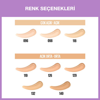 Maybelline New York Super Stay Lumi Matte Foundation - Long-Lasting, Matte Finish, 132 Maybelline Super Stay Lumi Matte Foundation - Long-Lasting Matte Makeup Maybelline Super Stay Lumi Matte Foundation, Long-lasting foundation, Matte finish makeup, Lightweight foundation, Foundation for various skin tones, Makeup for daily use, Durable makeup, Natural-looking foundation, Foundation with amino acid pigments