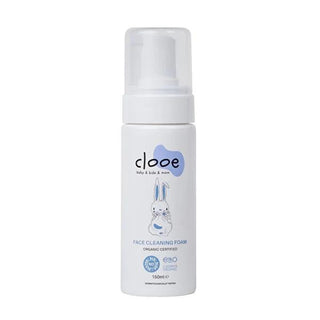 Clooe Organic Facial Cleansing Foam - Paraben-Free, Gluten-Free, and Dermatologically Tested - 150ml Clooe Organic Facial Cleanser - Gentle & Natural Skincare organic facial cleanser, natural skincare, paraben-free cleanser, gluten-free skincare, SLS/SLES-free cleanser, dermatologically tested products, gentle cleansing, soothing skincare, organic certified, horse chestnut extract, licorice root, sensitive skin care, natural and organic beauty products