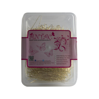 Antaç Yellow Thin Hairpin (Firkete) - 200g, Gentle Hair Styling Accessory for Long Hair Antaç Yellow Thin Hairpin - Gentle Hair Styling Accessory hairpin, firkete, hair accessory, Antaç brand hairpin, yellow hairpin, thin hairpin, hair styling, long hair, hair care, hair styling accessory, gentle hairpin