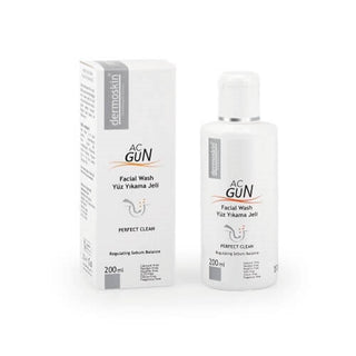 Dermoskin Acnegun Salicylic Acid Face Wash Gel for Acne-Prone Oily Skin - 6.76 fl oz Dermoskin Acnegun Face Wash Gel for Acne-Prone Skin Acne Treatment Face Wash, Salicylic Acid Face Gel, Oily Skin Cleanser, Acne Prone Skin Care, Dermoskin Acnegun, Salicylic Acid, Acne Control, Oily Skin Solution, Face Wash Gel, Dermatologically Recommended, Skincare for Acne, Clear Skin, Healthy Skin, Acne Prevention, Oil Control, Deep Cleansing, Balanced Moisture