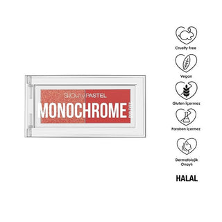 Show by Pastel Monochrome Duo Eyes Eyeshadow Palette - Cruelty-Free, Gluten-Free, Halal Certified Makeup - Modern, Natural Shades Show by Pastel Eyeshadow Palette - Cruelty-Free & Gluten-Free eyes shadow palette, monochrome duo eyes, cruelty-free makeup, gluten-free cosmetics, paraben-free beauty products, dermatologically tested makeup, halal certified cosmetics, natural makeup, modern makeup, minimalist makeup, eyeshadow, makeup palette, vegan cosmetics, ethical makeup, natural shades, vibrant shades