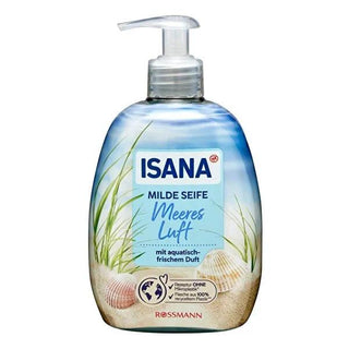 Isana Liquid Hand Soap: Gentle Cleansing with Refreshing Sea Breeze - Vegan, Skin-Friendly & Dermatologically Tested for Sensitive Skin Isana Liquid Hand Soap: Gentle, Vegan & Sea Breeze Scent liquid hand soap, gentle hand cleanser, vegan hand soap, sea breeze hand soap, skin-friendly hand soap, moisturizing hand soap, pH balanced hand soap, dermatologically tested hand soap, Isana hand soap, hand soap, hand wash, hand cleaner, soap, vegan, cruelty-free, sensitive skin, dry skin, moisturizing, refreshing, s