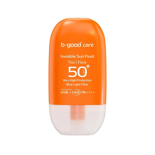 b-good b-sun SPF 50+ Invisible Face Sunscreen - High Protection, Non-Greasy Formula for Daily Use b-good b-sun SPF 50+ Invisible Face Sunscreen face sunscreen, high SPF sunscreen, invisible sunscreen, SPF 50+ facial protection, b-good b-sun sunscreen, sun protection, non-greasy sunscreen, daily sunscreen, facial skincare, UV protection, cosmetic skincare, sun care products