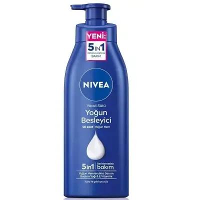 Nivea Intensive Moisturizing Body Lotion: Deep Hydration for Dry, Cracked Skin - 48hr Moisture, Paraben-Free, Non-Greasy